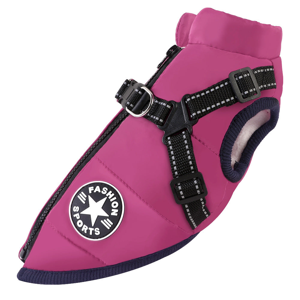 Sweet-Pets: Wasserabweisender Hundemantel