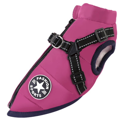 Sweet-Pets: Wasserabweisender Hundemantel