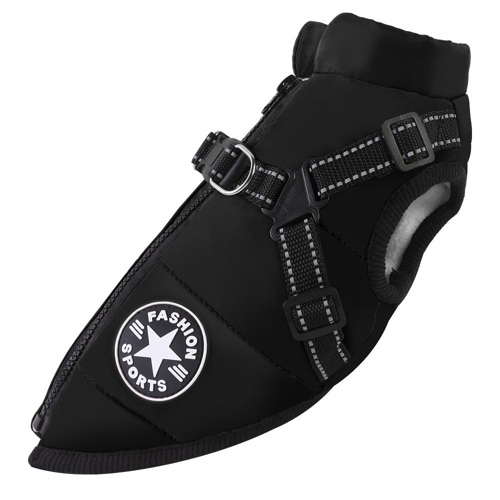 Sweet-Pets: Wasserabweisender Hundemantel